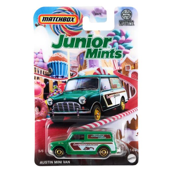 Auto Matchbox 5/6-AUSTIN Mini Van Hvv80 (hvv75)