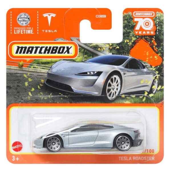 Auto Matchbox - Tesla Roadster Hld17 (6263)