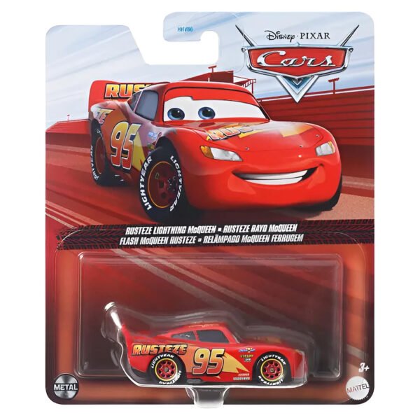 Carro Mattel Disney-pixar Cars - Rusteze Lightning Mcqueen Fgd64 (0226)