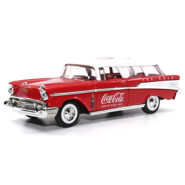 Auto Motor City CLASSICS-1957 Coca Cola Chevy Nomad "sign Of Good Taste" - Escala 1/43 (443027)