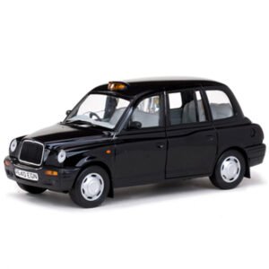 Auto Sun Star Txt London Taxi 1998 Escala 1/18-NEGRO