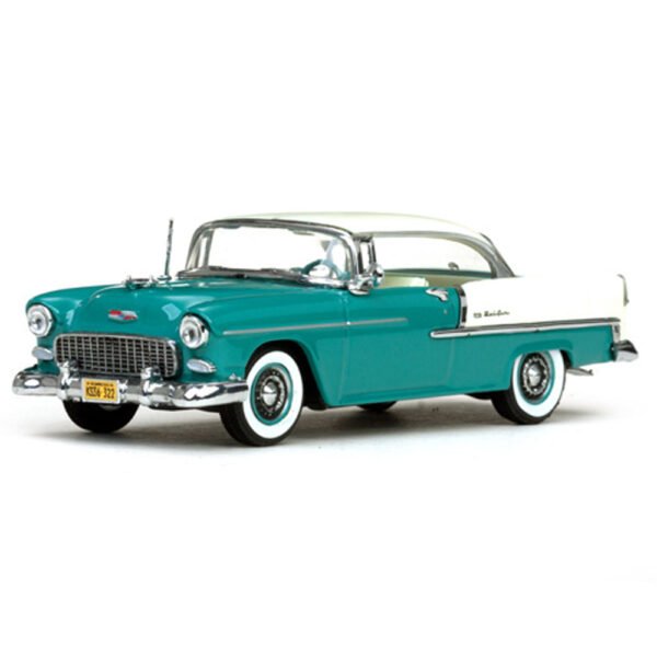 Auto Vitesse Chev. Bel Air H.top Ivry/turq.1955 Escala 1/43-AZUL