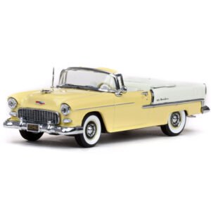 Auto Vitesse Chevrolet Bel Air Conv. 1955 Escala 1/43-AMARILLO