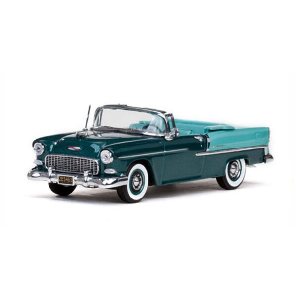 Auto Vitesse Chevrolet Bel Air Convertivel 1955 Escala 1/43-VERDE