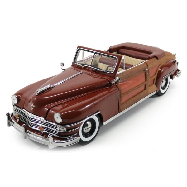 Auto Vitesse Chrysler Town/count.c.ric Brw 1947 Escala 1/43-MARROM