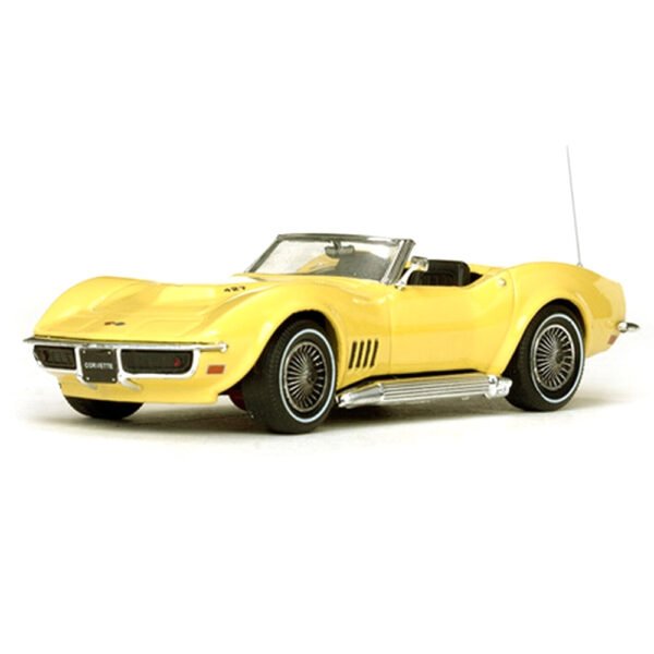 Auto Vitesse Corvette Conv.safari 1968 Escala 1/43-AMARILLO