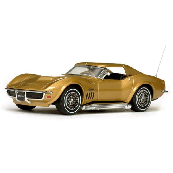 Auto Vitesse Corvette Coupe-reverside 1969 Escala 1/43-DORADO