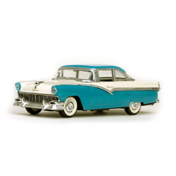 Auto Vitesse Ford Fairlane Bermuda 1956 Escala 1/43-AZUL e Blanco