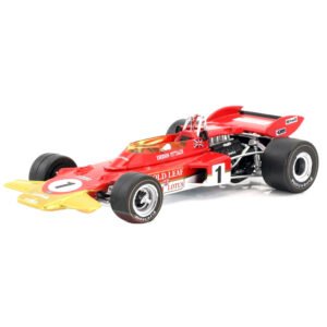 Auto Formula 1 Vitesse Lotus 72d #1 Emerson Fitt.gp 1971 Escala 1/43-ROJO