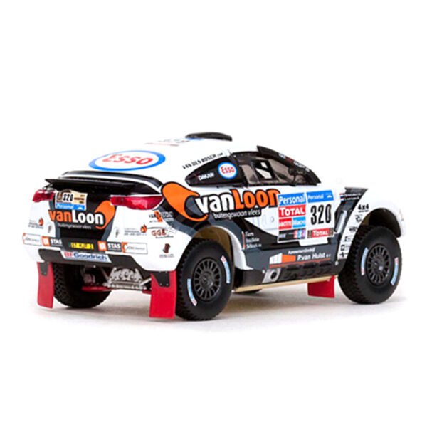 Auto Vitesse Mitsubishi L.#320 E.van Loon 2011 Escala 1/43-BLANCO