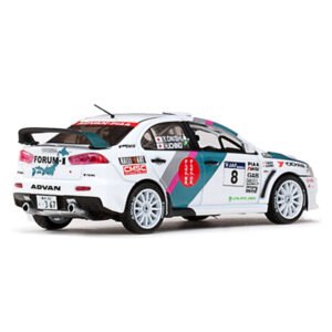Auto Vitesse Mitsubishi L.evo #8 Y.onishi Escala 1/43-BLANCO