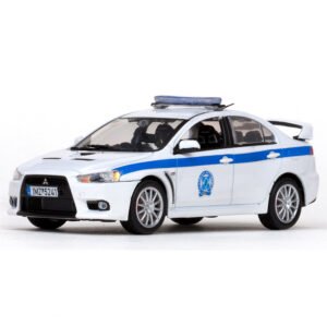 Auto Vitesse Mitsubishi Lancer Evo X Greece Pol Escala 1/43-BLANCO