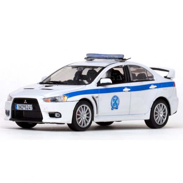 Auto Vitesse Mitsubishi Lancer Evo X Greece Pol Escala 1/43-BLANCO