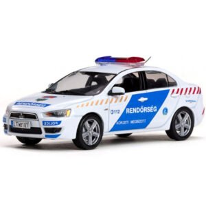 Auto Vitesse Mitsubishi Lancer X-hungary Police Escala 1/43-BLANCO