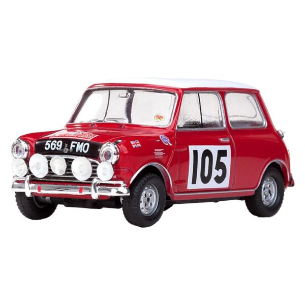 Auto Vitesse Morris Cooper #105 R.aaltonen 1964 Escala 1/43-ROJO