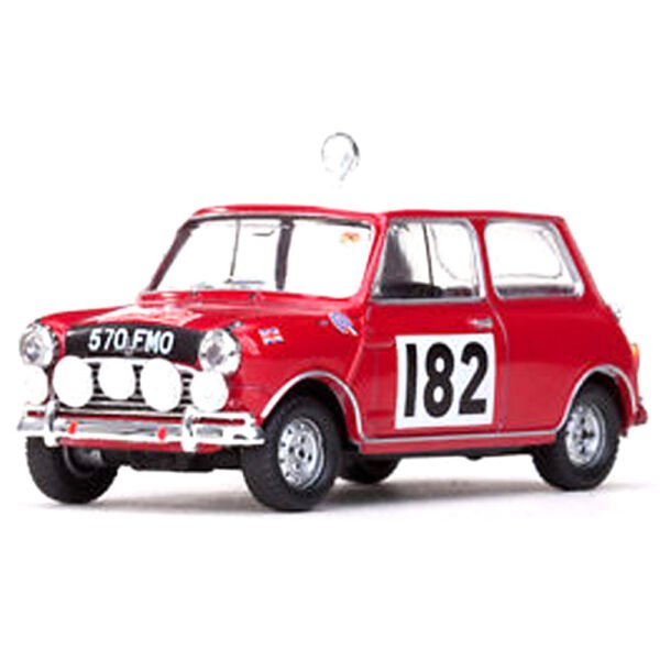 Auto Vitesse Morris Cooper #182 T.makinen 1964 Escala 1/43-ROJO