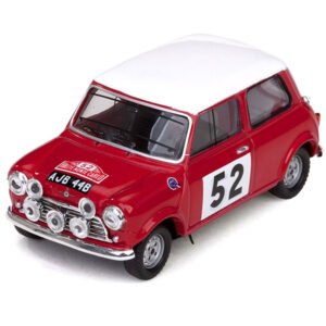 Auto Vitesse Morris Cooper S #52 T.makinen 1965 Escala 1/43-ROJO