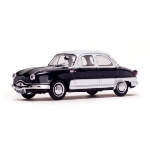 Auto Vitesse Panhard Dyna Z12 Gs 1957 Escala 1/43-NEGRO e Blanco
