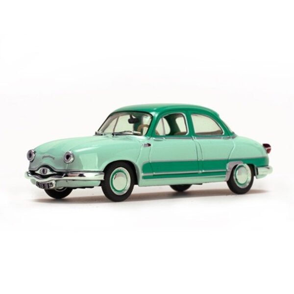 Auto Vitesse Panhard Dyna Z12 L.g/d 1957 Escala 1/43-VERDE