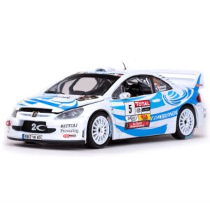 Auto Vitesse Peugeot 307 Wrc #5 S.sarrazin 2011 Escala 1/43-BLANCO