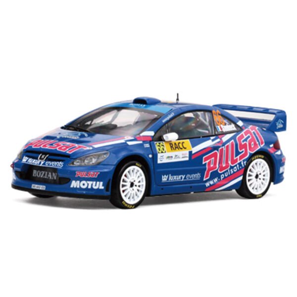 Auto Vitesse Peugeot 307 Wrc #66 D.snobeck 2009 Escala 1/43-AZUL