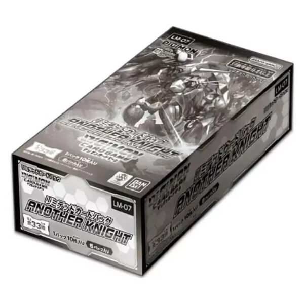 Carta Bandai Tcg: Digimon Another Knight Limited Card Pack - Booster Pack LM-07 (5244)