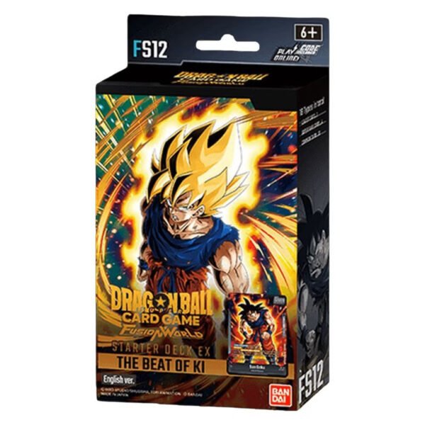 Cartas Bandai Dragon Ball Tcg: Fusion Worlds - Starter Deck -the Beat Of Ki- Fs12 (8291)