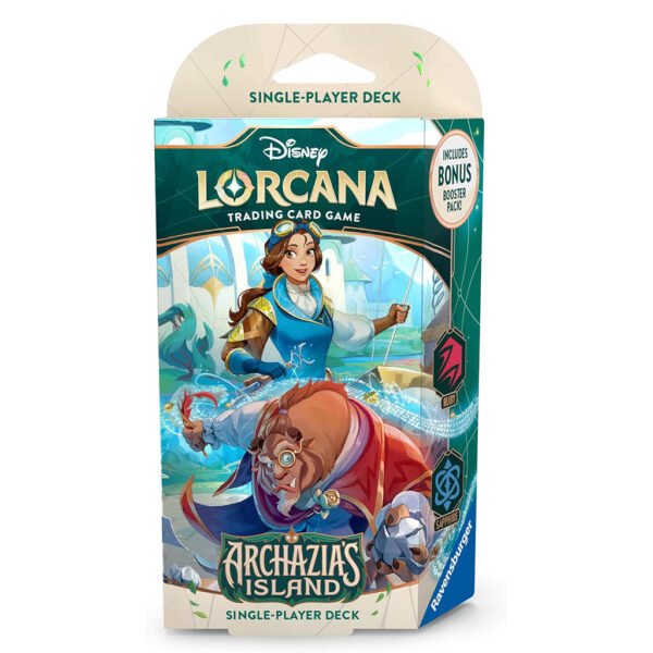 Cartas Disney Lorcana Tcg: Achazia's Island - Single Player Deck (84890)