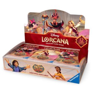 Cartas Disney Lorcana Tcg: Reign Of Jafar - Booster Pack Display 24 Pcs (98558)
