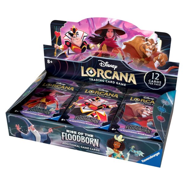 Cartas Disney Lorcana Tcg: Rise Of The Floodborn - Booster Display 24 Peças (82711)