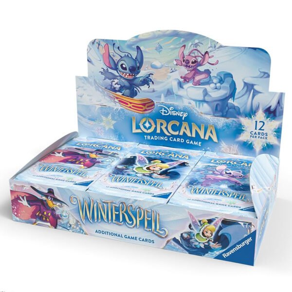 Cartas Disney Lorcana Tcg: Winterspell - Booster Display 24 Peças (0135)