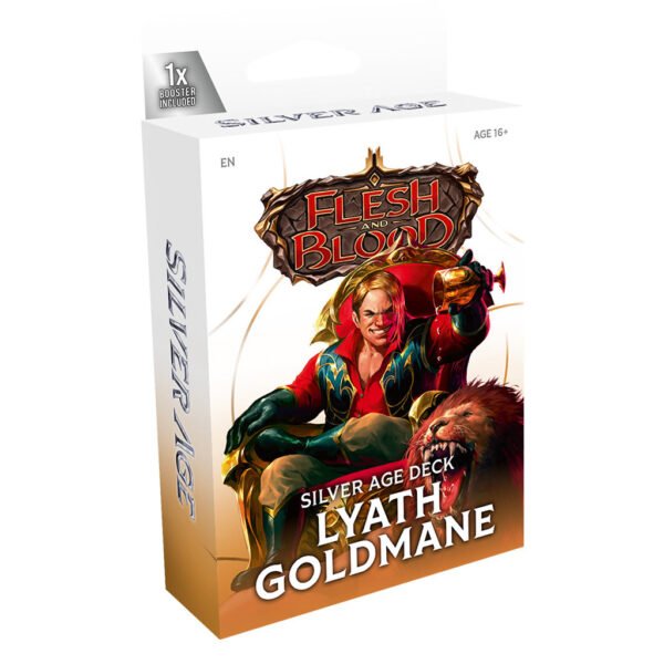 Cartas Flesh And Blood Tcg: Silver Age Deck - Lyath Goldmane (5084)