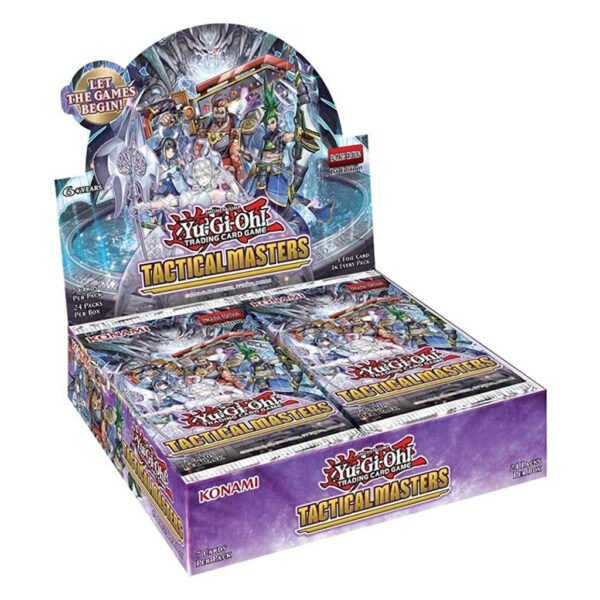 Cartas Konami Yu-gi-oh Tcg: Tactical Masters- Booster Display C/24pc (94709)