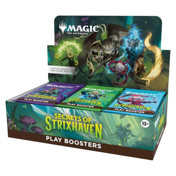 Cartas Magic: The Gathering - Secrets Of Strixhaven - Play Boosters 30 Booster Packs (6703)