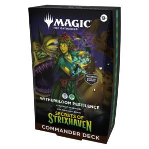 Cartas Magic: The Gathering - Secrets Of Strixhaven - Witherbloom Pestilence Commander Deck (0003)