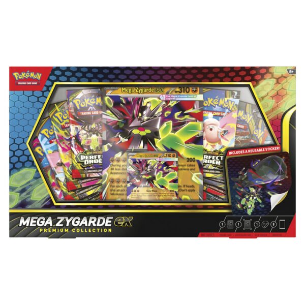 Cartas Pokemon Tcg: League Battle Deck - Mega Zygarde Ex Premium Collection (3349)