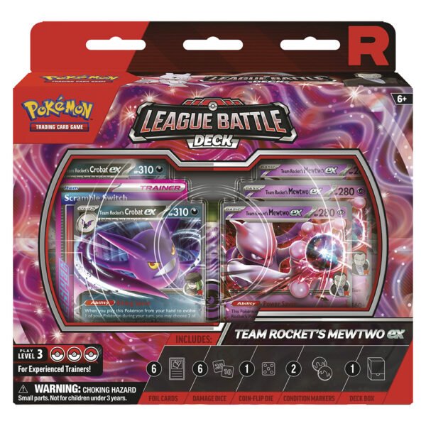 Cartas Pokemon Tcg: League Battle Deck - Team Rocket's Mewtwo Ex (pku10122)