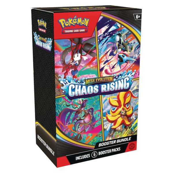 Cartas Pokémon Tcg: Mega Evolution Chaos Rising - Booster Bundle (10403)