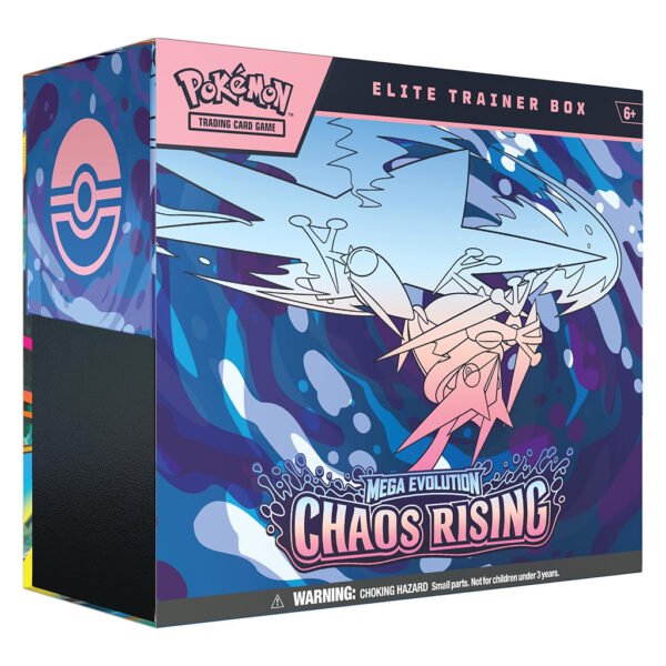 Cartas Pokémon Tcg: Mega Evolution Chaos Rising - Elite Trainer Box (399)