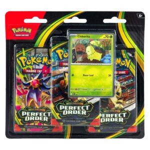 Cartas Pokémon Tcg: Mega Evolution Perfect ORDER-3-PACK (6748)
