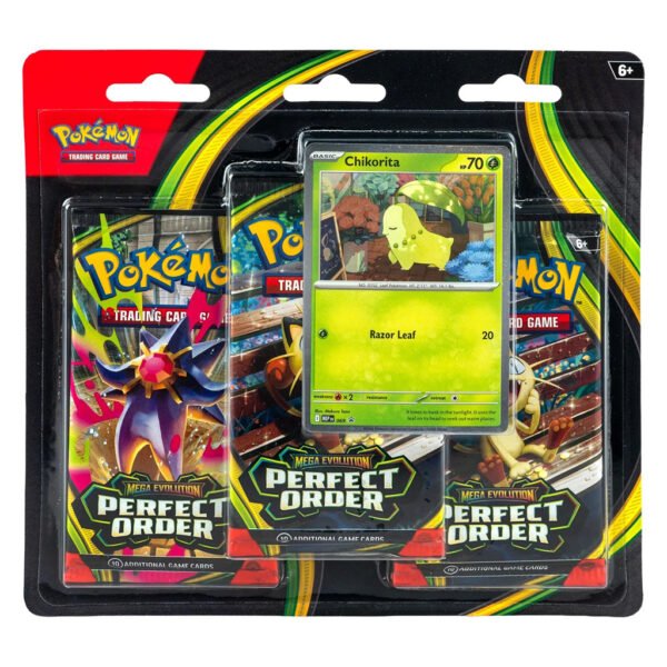 Cartas Pokémon Tcg: Mega Evolution Perfect ORDER-3-PACK (6748)