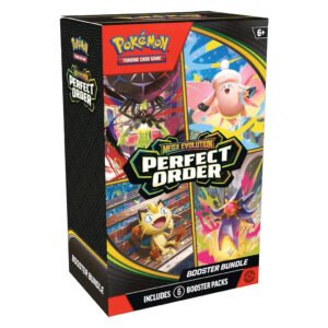 Cartas Pokémon Tcg: Mega Evolution Perfect Order - Booster Bundle (0478)