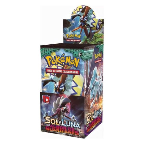 Cartas Pokémon Tcg: Sun & Moon: Guardians Rising Pack Box 18pcs (espanhol)