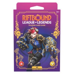 Cartas Riftbound Tcg: League Of Legends Tcg Champion Deck - Vi (7429)