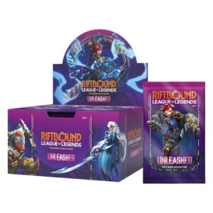 Cartas Riftbound Tcg: League Of Legends Tcg Unleashed - Booster Display 24 Peças (22301)