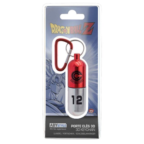 Llavero Abystyle Dragon Ball Z-Red Capsule Corp (02577)