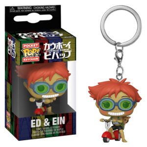 Llavero Funko Pocket Pop Keychain Cowboy Bebop - Ed & Ein 59469
