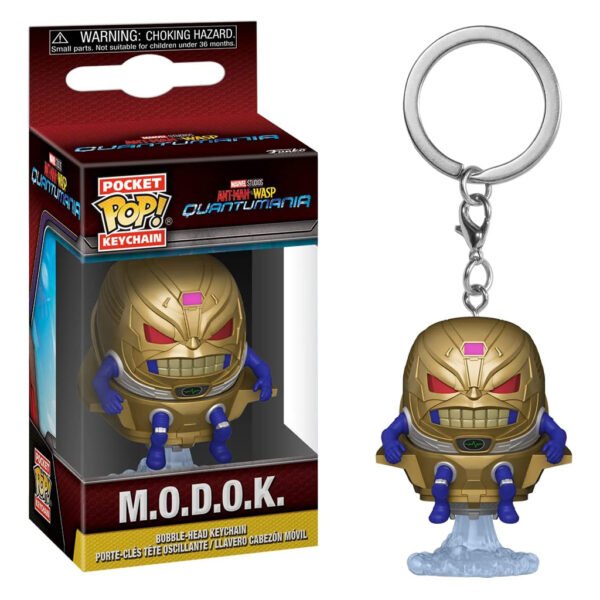 Llavero Funko Pocket Pop Keychain Marvel Ant-man Quantumania - M.o.d.o.k