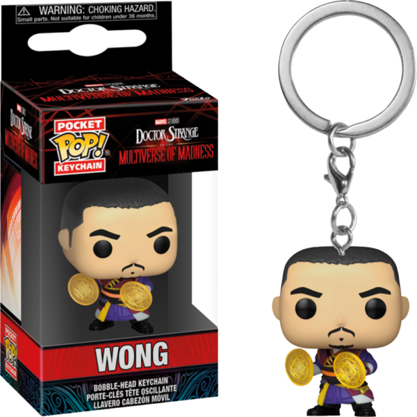Llavero Funko Pocket Pop Keychain Marvel Doctor Strange In The Multiverse Of Madness - Wong