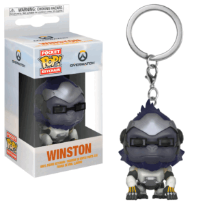 Llavero Funko Pocket Pop Keychain - Overwatch Winston